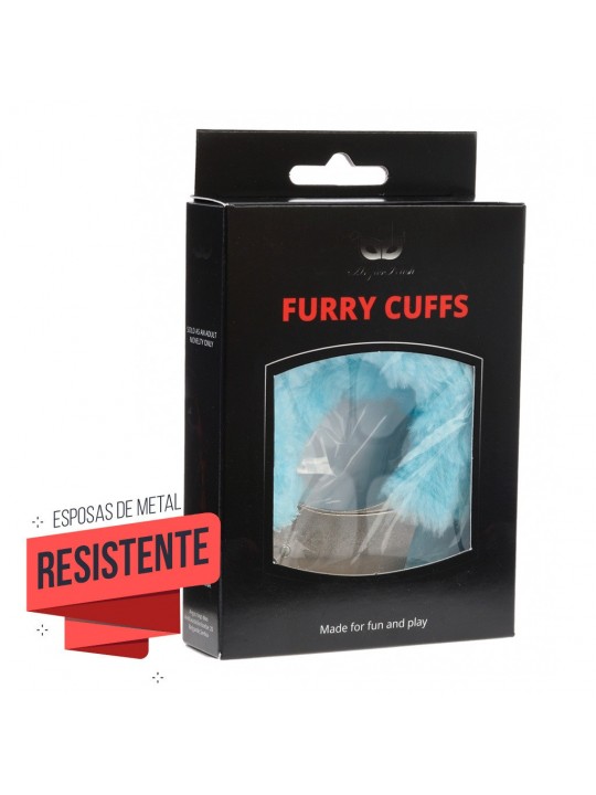 ALGEMAS COM PELÚCIA AZUIS ARGUS FETISH ARGUS TOYS