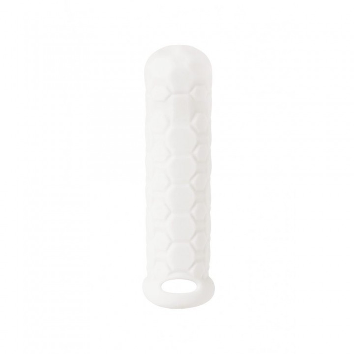MANGA COM EXTENSÃO PARA O PÉNIS HOMME LONG BRANCO LOLA GAMES 11-15CM