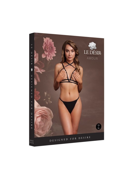SUTIÃ TRIANGLE PRETO LE DÉSIR - T. ÚNICO