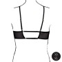SUTIÃ KEYHOLE MESH PRETO LE DÉSIR - T. ÚNICO