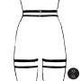 CINTO DE LIGAS DOUBLE STRAP PRETO LE DÉSIR  - T. ÚNICO