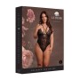 BODY WIRELESS LACE PRETO TAMANHO QUEEN LE DÉSIR - 42 XL