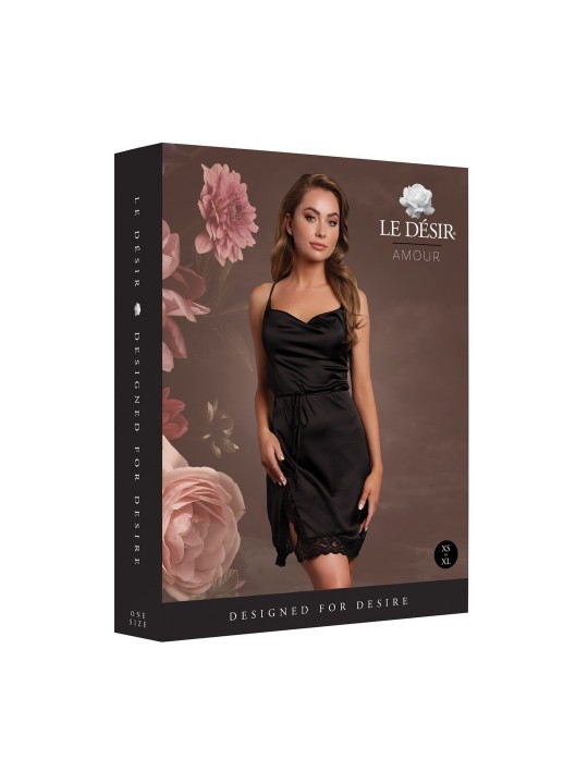 VESTIDO OPEN BACK PRETO LE DÉSIR - T. ÚNICO