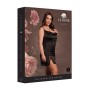 VESTIDO OPEN BACK PRETO TAMANHO QUEEN LE DÉSIR - 42 XL