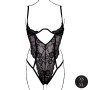 BODY LACE UNDERWIRED PRETO LE DÉSIR - T. ÚNICO
