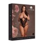 BODY LACE UNDERWIRED PRETO TAMANHO QUEEN LE DÉSIR - 42 XL