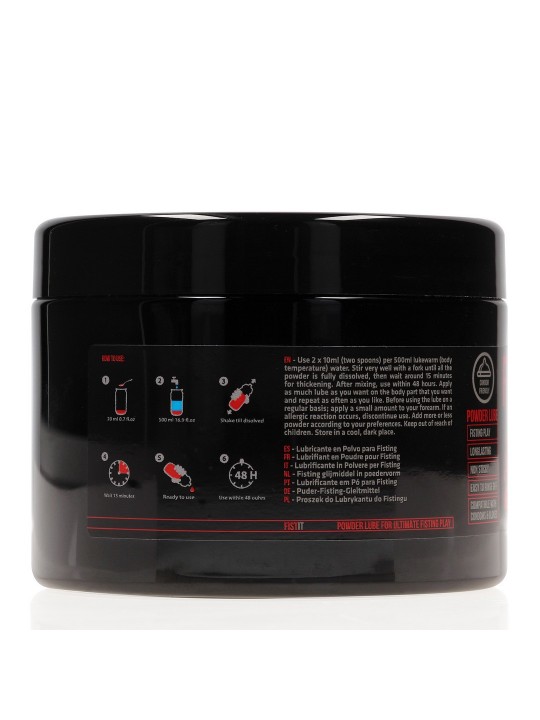 LUBRIFICANTE EM PÓ POWDER LUBE 16.2 OZ 460 GR FIST IT