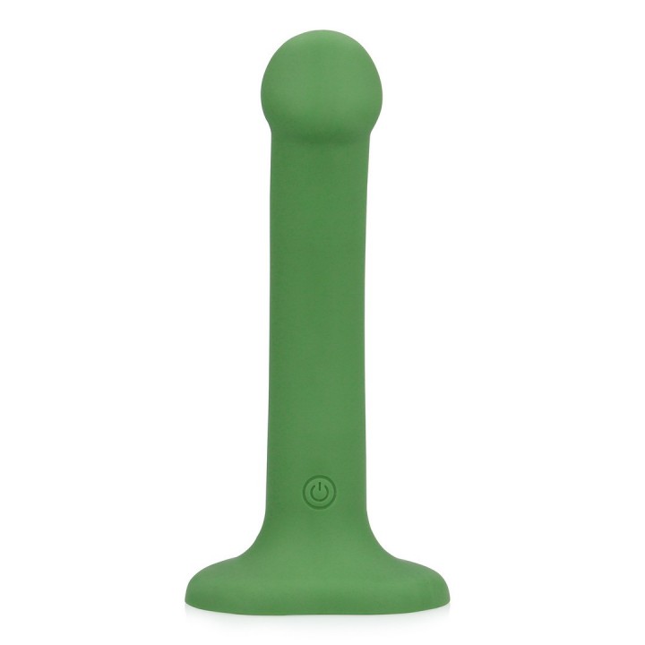 VIBRADOR NON-PHALLIC VIBRATING DILDO PEQUENO FOREST GREEN LOVELINE