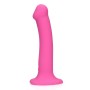 VIBRADOR NON-PHALLIC VIBRATING DILDO MÉDIO POWERFUL PINK LOVELINE