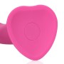 VIBRADOR NON-PHALLIC VIBRATING DILDO MÉDIO POWERFUL PINK LOVELINE
