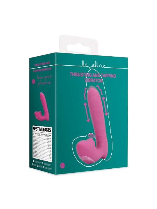 VIBRADOR THRUSTING AND TAPPING ROSA LOVELINE