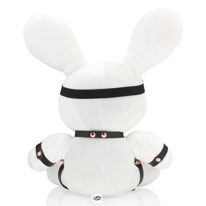 COELHO GRANDE BONDAGE AVELUDADO BRANCO S-LINE