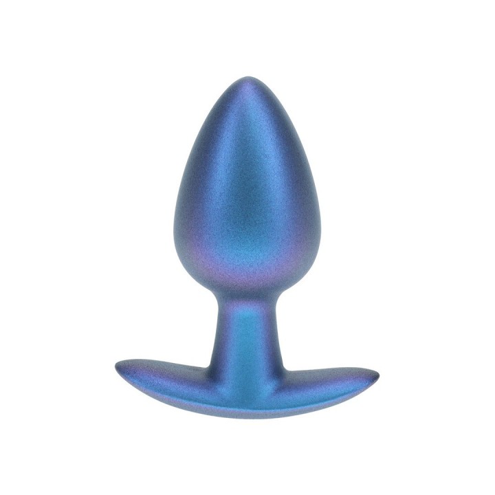 PLUG ANAL SMOOTH SILICONE MEDIUM 3,1 /7,9 CM METALLIC BLUE OUCH!
