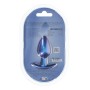 PLUG ANAL SMOOTH SILICONE MEDIUM 3,1 /7,9 CM METALLIC BLUE OUCH!