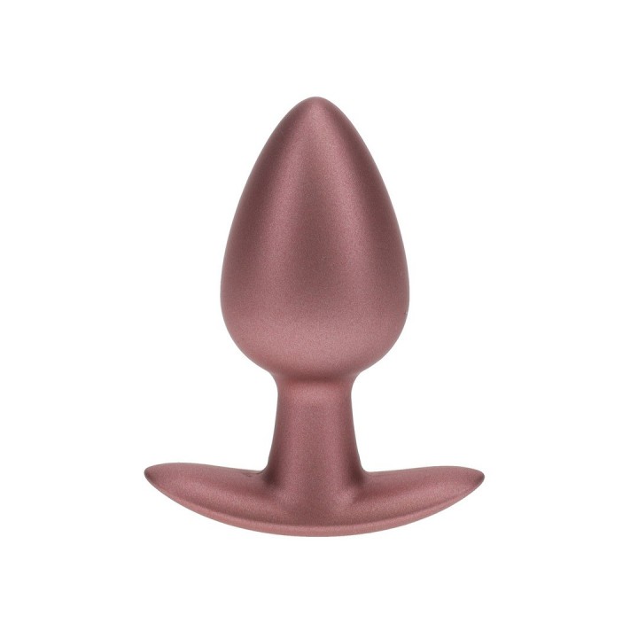 PLUG ANAL SMOOTH SILICONE MEDIUM 3,1 /7,9 CM ROSE GOLD OUCH!