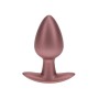 PLUG ANAL SMOOTH SILICONE MEDIUM 3,1 /7,9 CM ROSE GOLD OUCH!