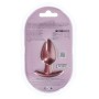 PLUG ANAL SMOOTH SILICONE MEDIUM 3,1 /7,9 CM ROSE GOLD OUCH!