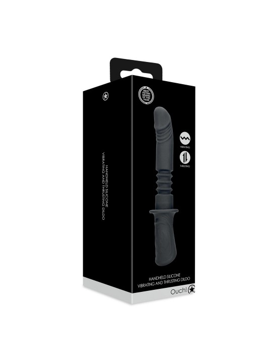 MÁQUINA DE SEXO HAND HELD VIBRATING AND THRUSTING OUCH!