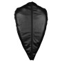 RESTRIÇÃO DE BRAÇOS ZIP-UP FULL ARM AND SHOULDER SLEEVE PRETO XTREME OUCH!