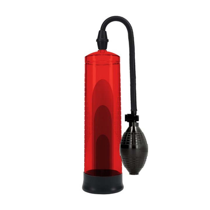 BOMBA PARA O PÉNIS BASIC PUMP 1 VERMELHO PUMPED