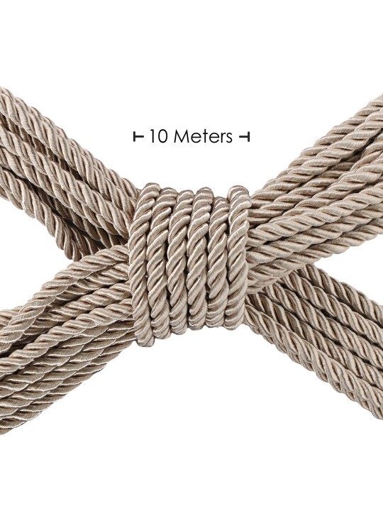 CORDA DE POLIÉSTER PARA BONDAGE 32.8 FT / 10 M DOURADA OUCH!