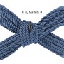 CORDA DE POLIÉSTER PARA BONDAGE 32.8 FT / 10 M AZUL MARINHO OUCH! CORDA DE POLIÉSTER PARA BONDAGE 32.8 FT / 10 M AZUL MARINHO OUCH!