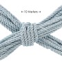 CORDA DE POLIÉSTER PARA BONDAGE 32.8 FT / 10 M AZUL POWDER OUCH!