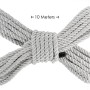 CORDA DE POLIÉSTER PARA BONDAGE 32.8 FT /10 M PRATA OUCH!