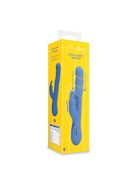 VIBRADOR WIGGLE RABBIT JETSET BLUE LOVELINE