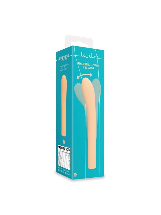 VIBRADOR DE PONTO G PEACH FUZZ LOVELINE