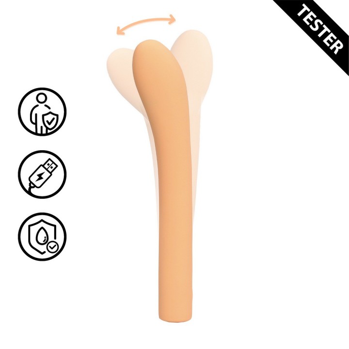 TESTER VIBRADOR DE PONTO G PEACH FUZZ LOVELINE