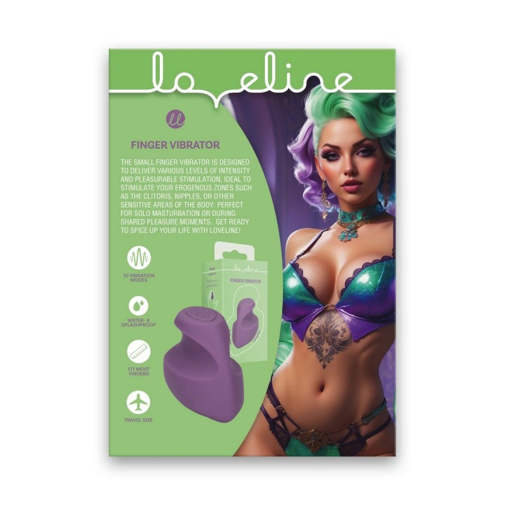 INFOGRAFIA FINGER VIBRATOR MYSTIC LOVE114PUR EN LOVELINE