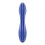 DILDO DE VIDRO DAZZLING CRYSTAL 2 AZUL SATISFYER