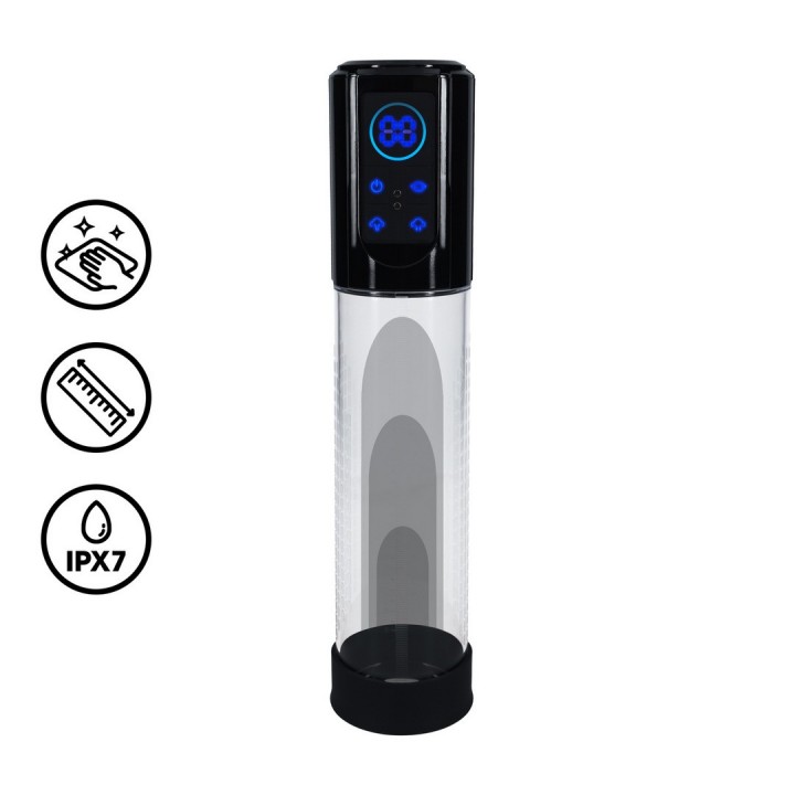 BOMBA PARA O PÉNIS AUTOMÁTICA MEGALIFT PRETO PUMPED