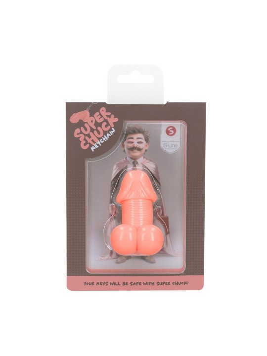SUPER CHUCK - KEYCHAIN - FLESH