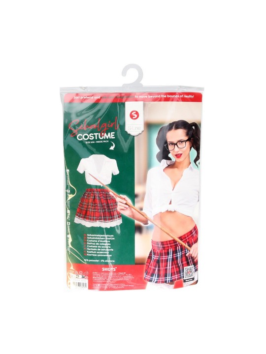 FANTASIA DE ESTUDANTE BRANCO S-LINE  - 36-38 S/M