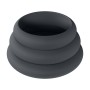 CONJUNTO DE 3 ANÉIS EM SILICONE PARA O PÉNIS WIDE O S/M/L PRETO LEVELZ
