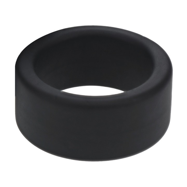 EXTENSOR DE TESTÍCULOS EM SILICONE LÍQUIDO S 34MM PRETO LEVELZ