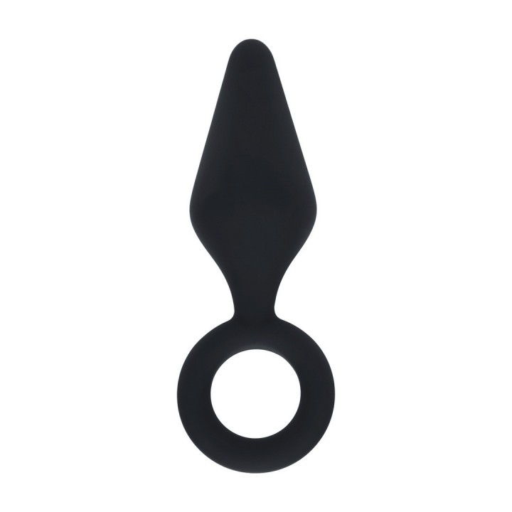 PLUG ANAL DE SILICONE S PRETO LEVELZ