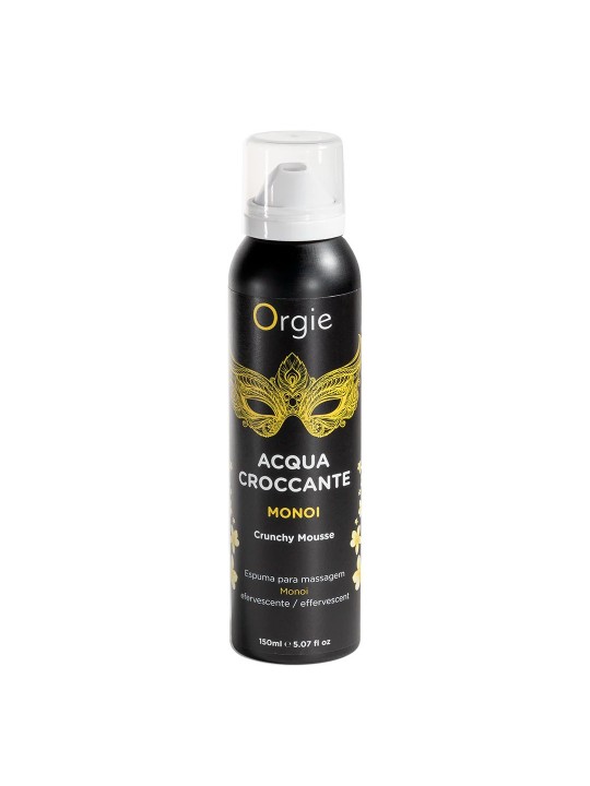 ESPUMA DE MASSAGEM CRACKELING ACQUA CROCCANTE MONÖI 150ML ORGIE