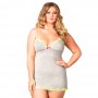 CAMISA DE NOITE LEG AVENUE SERAPHINA TAMANHO GRANDE CINZENTA - 46-48 3XL/4XL