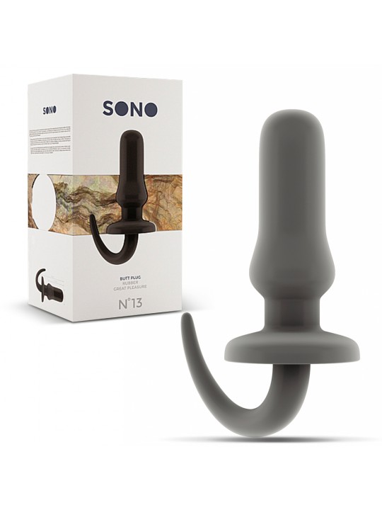 PLUG ANAL SONO Nº13 CINZENTO