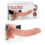 STRAP-ON OCO COM TESTÍCULOS 9 FETISH FANTASY SERIES BRANCO