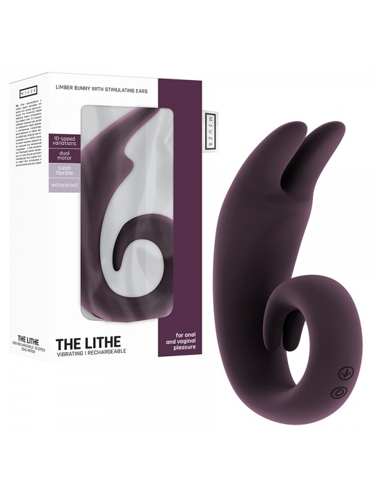 VIBRADOR RECARREGÁVEL THE LITHE ROXO