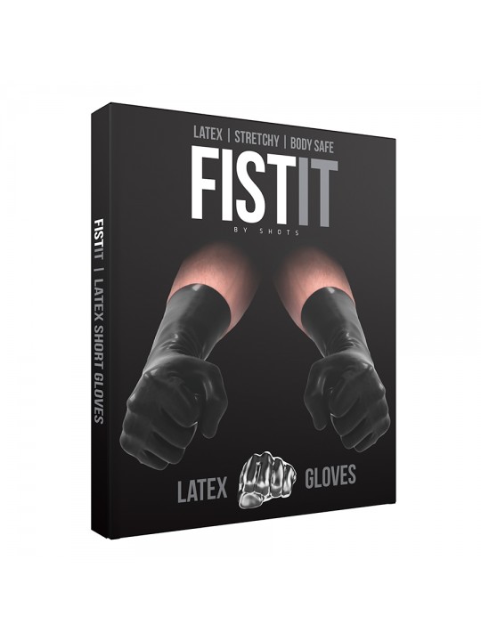 LUVAS DE LATEX FIST IT PRETAS
