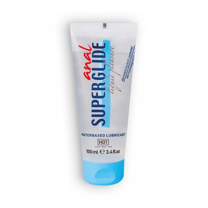 LUBRIFICANTE À BASE DE ÁGUA ANAL SUPERGLIDE HOT? 100ML