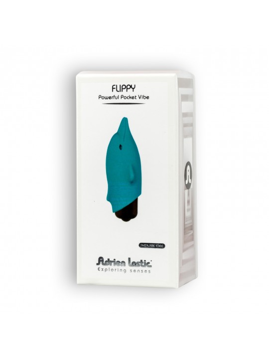 BALA VIBRATÓRIA LASTIC POCKET VIBE FLIPPY ADRIEN LASTIC AZUL
