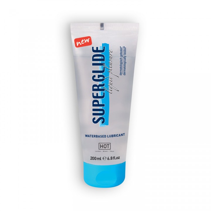 LUBRIFICANTE À BASE DE ÁGUA HOT? SUPERGLIDE 200ML