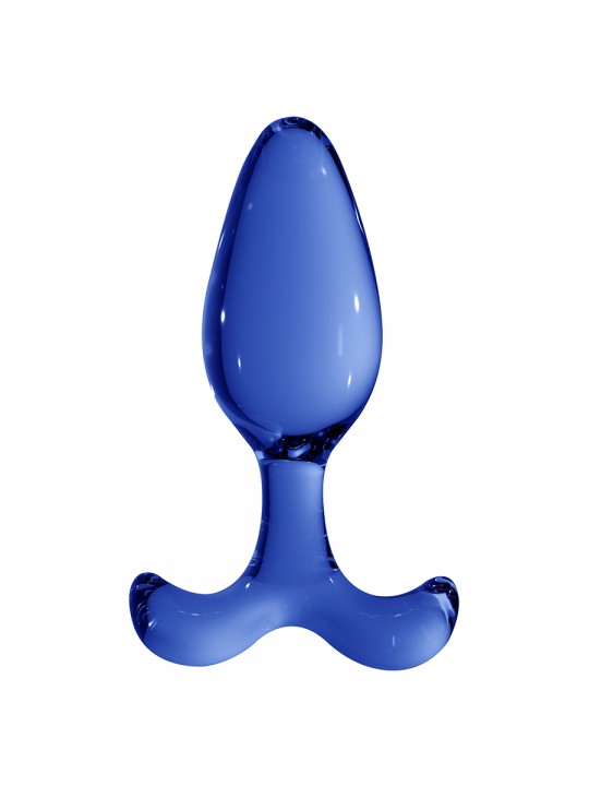 PLUG EM VIDRO EXPERT CHRYSTALINO AZUL