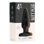 PLUG ANAL EM SILICONE PLUG & PLAY 4? PRETO